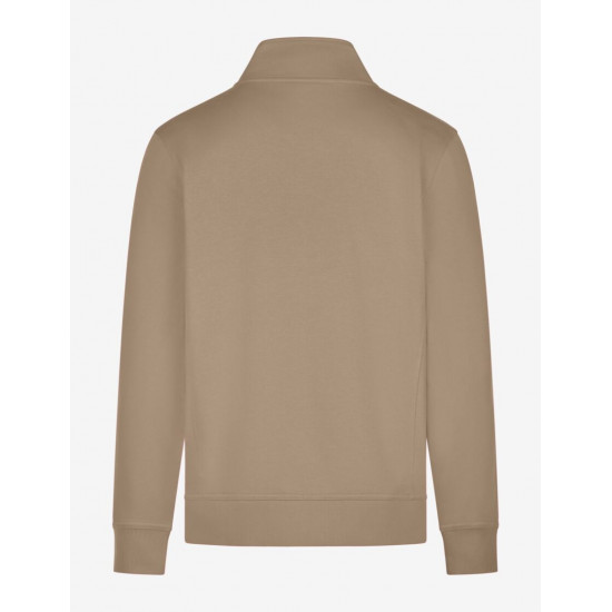 Eugen, sweater met rits, beige