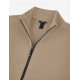 Eugen, sweater met rits, beige
