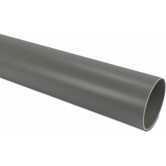 PVC Buis (HWA) 100x1,8 mm grijs (p/mtr.)