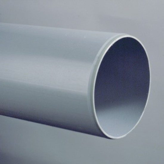 PVC buis Ultra-3 125x3,2 mm grijs (p/mtr.)
