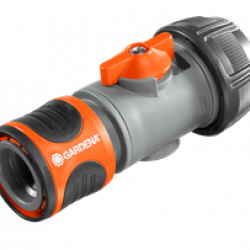 Gardena slangstuk met reguleerventiel 3/4" (2943-26)