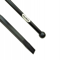 De Wit stootijzer 1200 x 40 mm. platte beitel