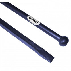De Wit stootijzer 1600 x 40 mm. platte beitel