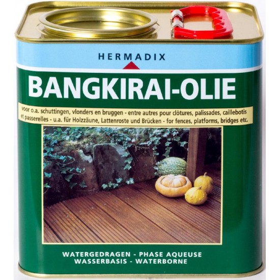 Hermadix Bangkirai-olie (2,5 Ltr.)