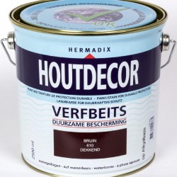 Hermadix Houtdecor Verfbeits (2,5 Ltr.) 610 bruin
