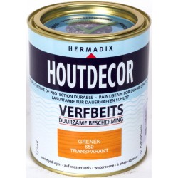 Hermadix Houtdecor transparante beits 652 (750 ml.) grenen