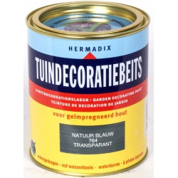 Hermadix Tuindecoratiebeits (750 ml.) 764 natuur blauw