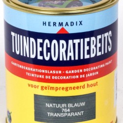 Hermadix Tuindecoratiebeits (750 ml.) 764 natuur blauw