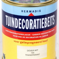 Hermadix Tuindecoratiebeits (750 ml.) 765 dover wit