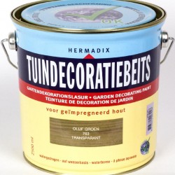Hermadix Tuindecoratiebeits (2,5 Ltr.) 763 olijfgroen
