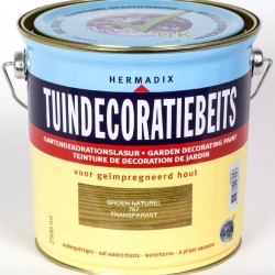 Hermadix Tuindecoratiebeits (2,5 Ltr.) 767 groen (naturel)