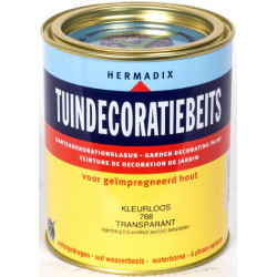 Hermadix Tuindecoratiebeits (750 ml.) 768 kleurloos transparant