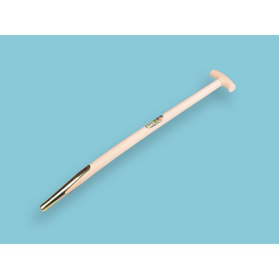 Rieksteel 85 cm. met veerbus voor vork met stift (Engelse kruk) Rieksteel 85 cm. met veerbus voor vork met stift (Engelse kruk)