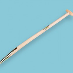 Rieksteel 95 cm. met veerbus voor vork met stift