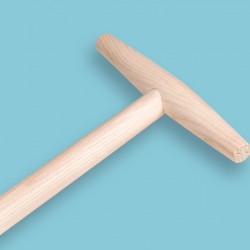 Rieksteel 80 cm. met grote hilt (25 cm)