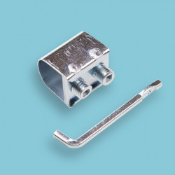 Zeisring klein 35 x 30 mm. voor stalen zeisboom
