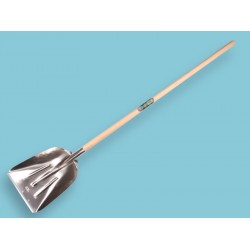 Graanschop aluminium met strip en 130 cm. steel Graanschop aluminium met strip en 130 cm. steel