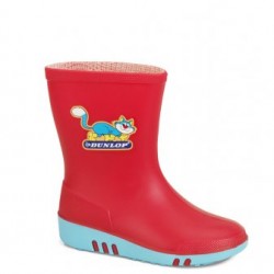 Dunlop kinderlaarzen K130 514 rood/blauw 23