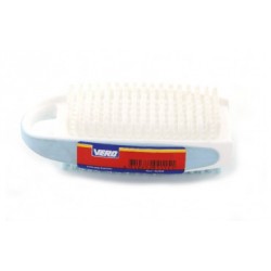 Vero nagelborstel kunststof met rubber grip Vero nagelborstel kunststof met rubber grip