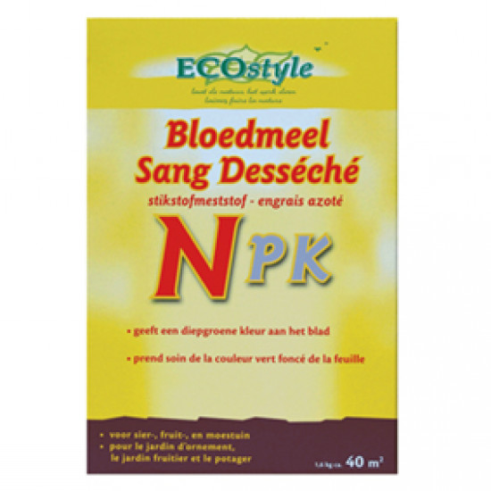 Ecostyle Bloedmeel (1,6 kg) (12% N)