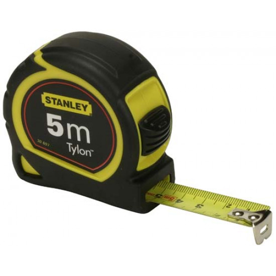 Stanley Rolbandmaat Tylon 5 meter 19 mm.