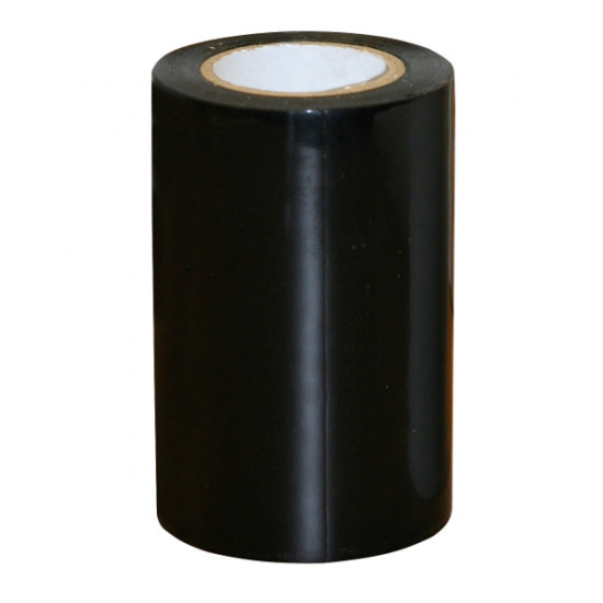 Kuiltape / Kuilplakband (zwart) 10 mtr x 10 cm