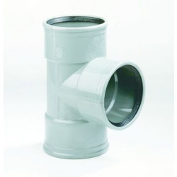 PVC T-stuk 110 mm 87° MV PVC T-stuk 110 mm 87° MV