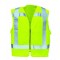 Sioen veiligheidsvest 9052 RWS met rits (geel) maat M
