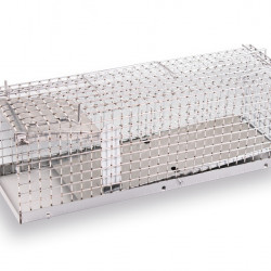 Rattenvangkooi 40 x 12 x 12 cm. met 1 ingang
