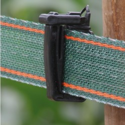 Koltec schriklint 20 mm. groen 200 mtr. 6 x 0,2 mm.
