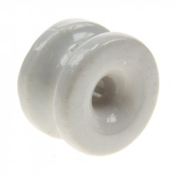 Koltec hoek-isolator Porselein