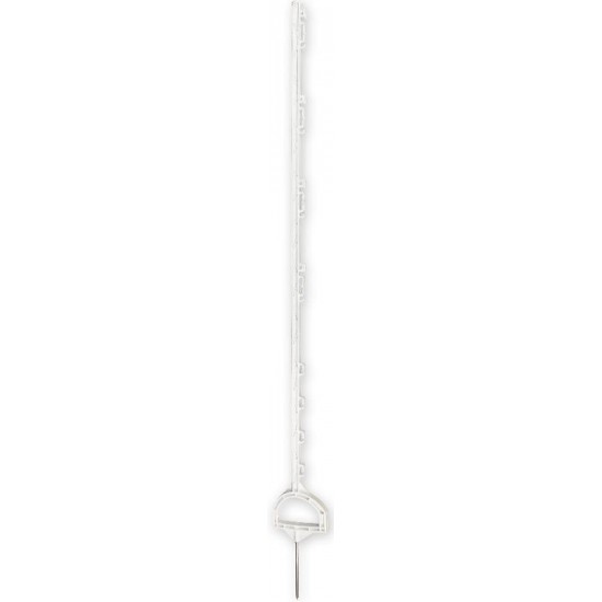 Koltec weidepaal stijgbeugel (160 cm.) wit