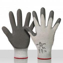 Werkhandschoenen Showa thermo 451 grijs