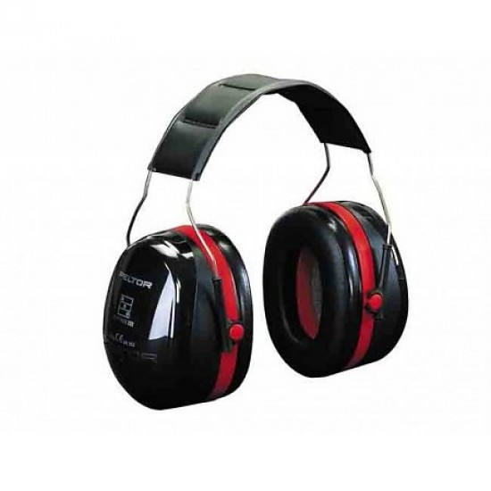 Peltor gehoorbeschermer Optime III zwart/rood