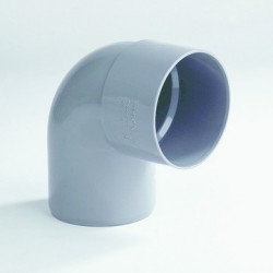 PVC Bocht 110 mm mof/spie 90° LV