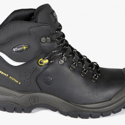 Grisport werkschoenen 803 hoog zwart met stalen neus
