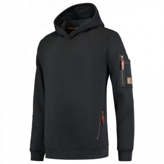 Tricorp sweater premium met capuchon zwart (304001) maat: L
