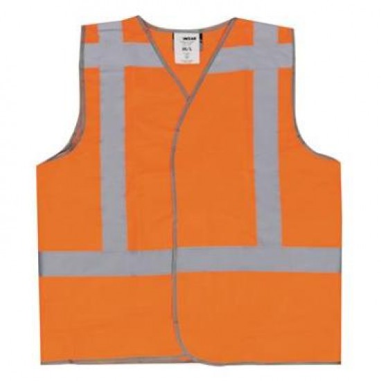 M-wear veiligheidsvest fl. oranje EN20471 RWS kl. 2 maat XL/XXL