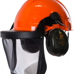Peltor veiligheidshelm bosbouw combinatiepakket Oranje G3000