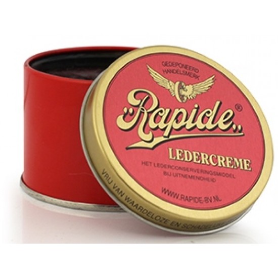 Rapide ledervet (150 gr.) zwart