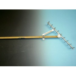 Hooihark (aluminium) 9 tanden, met steel 160 cm.