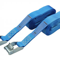 Spanband 25 mm. met klemgesp 2,5 mtr. (2 stuks)