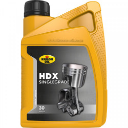 Motorolie - voor licht belaste motor/Kroon-Oil HDX 30 (1 Ltr.)