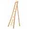 Houten driepootladder 12 sporten