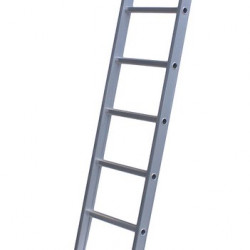 Solide enkele ladder 9 sporten zwaar rechte bomen gecoat