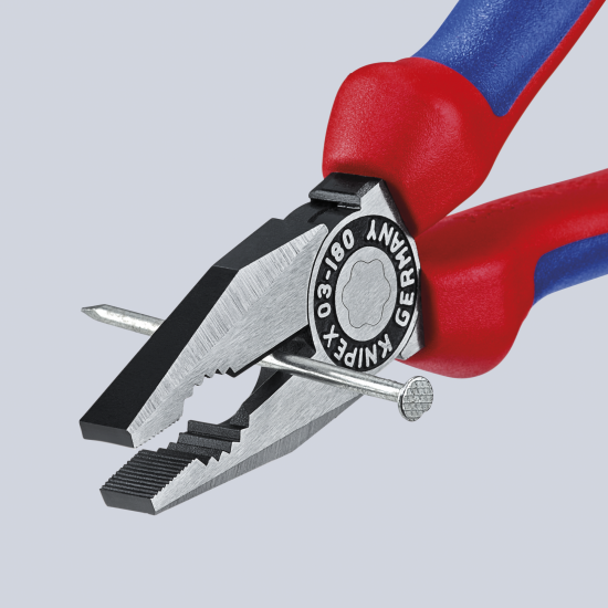 Knipex combinatietang 03-180 (zware kunststof greep)