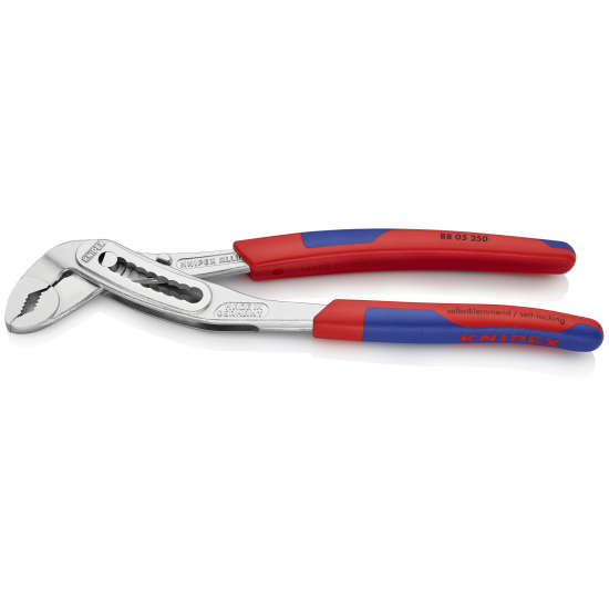 Knipex waterpomptang 88-250 Alligator met 2 kleurige grepen