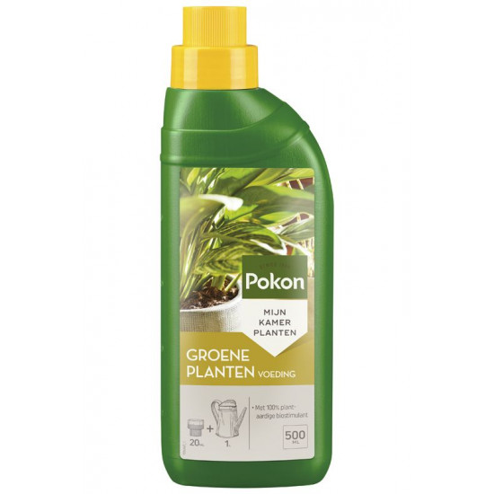 Pokon groene planten met humus (500 ml.)