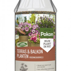 Pokon voedingskorrels terras/balkon (1800 gram)