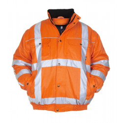 Hydrowear allseasonsjack Leiden beaver oranje RWS maat L